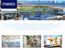 Tablet Screenshot of mariasbeachalgarve.com